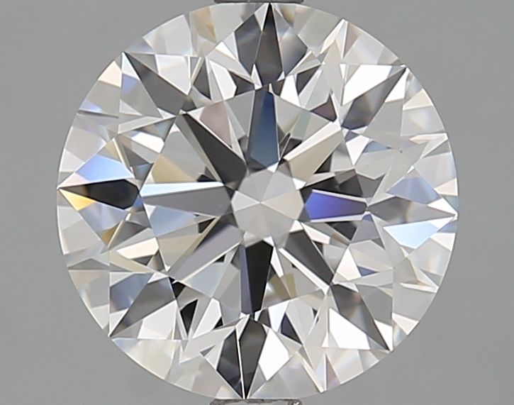 Diamant Rond 3.02 ct - Couleur D - Pureté VVS2