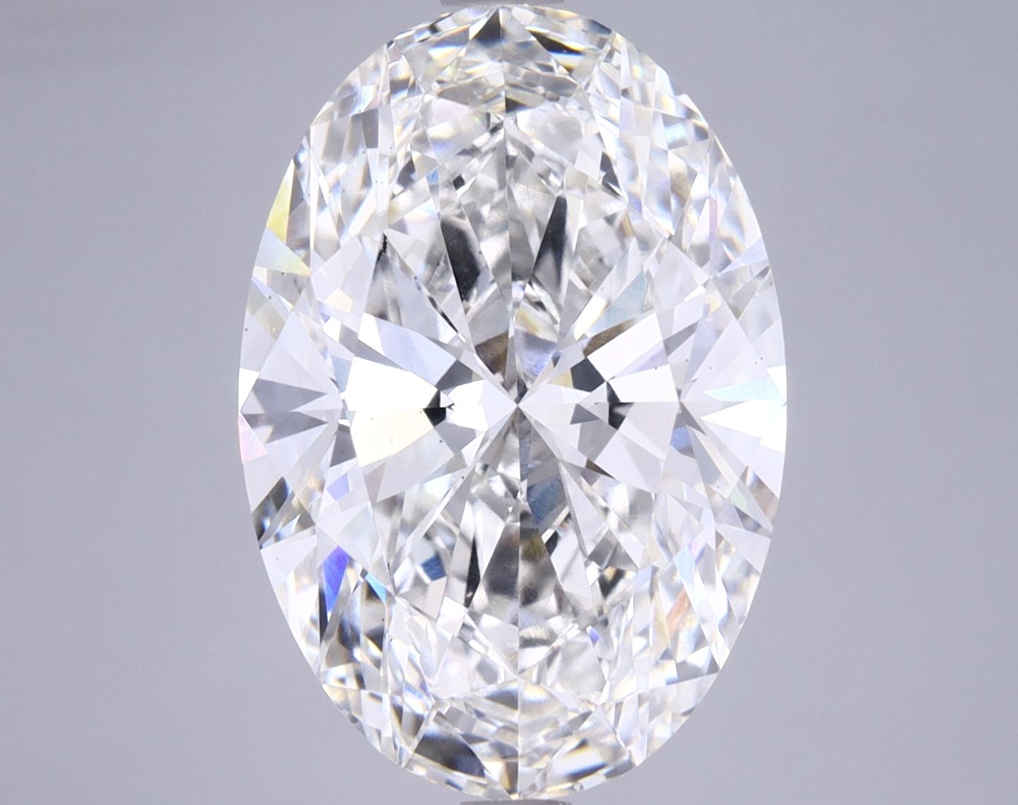 6.50 ct. oval Lab Grown Diamond front image