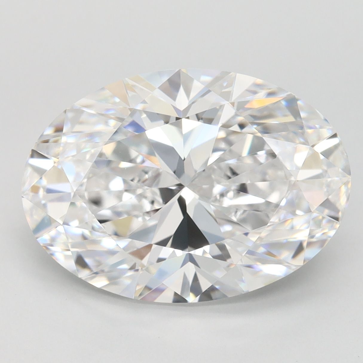 4.42 ct. oval Lab Grown Diamond front image