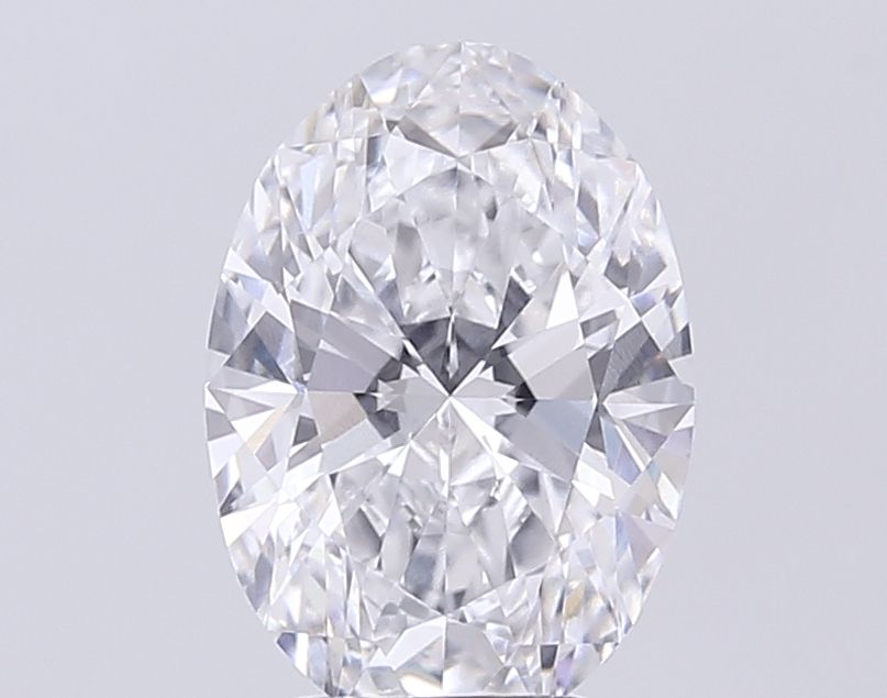5.01 ct. oval Lab Grown Diamond front image
