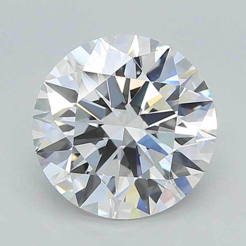 2.75 ct. round Lab Grown Diamond front image