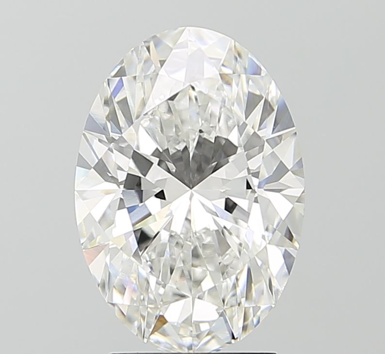 3.07 ct. oval Lab Grown Diamond front image