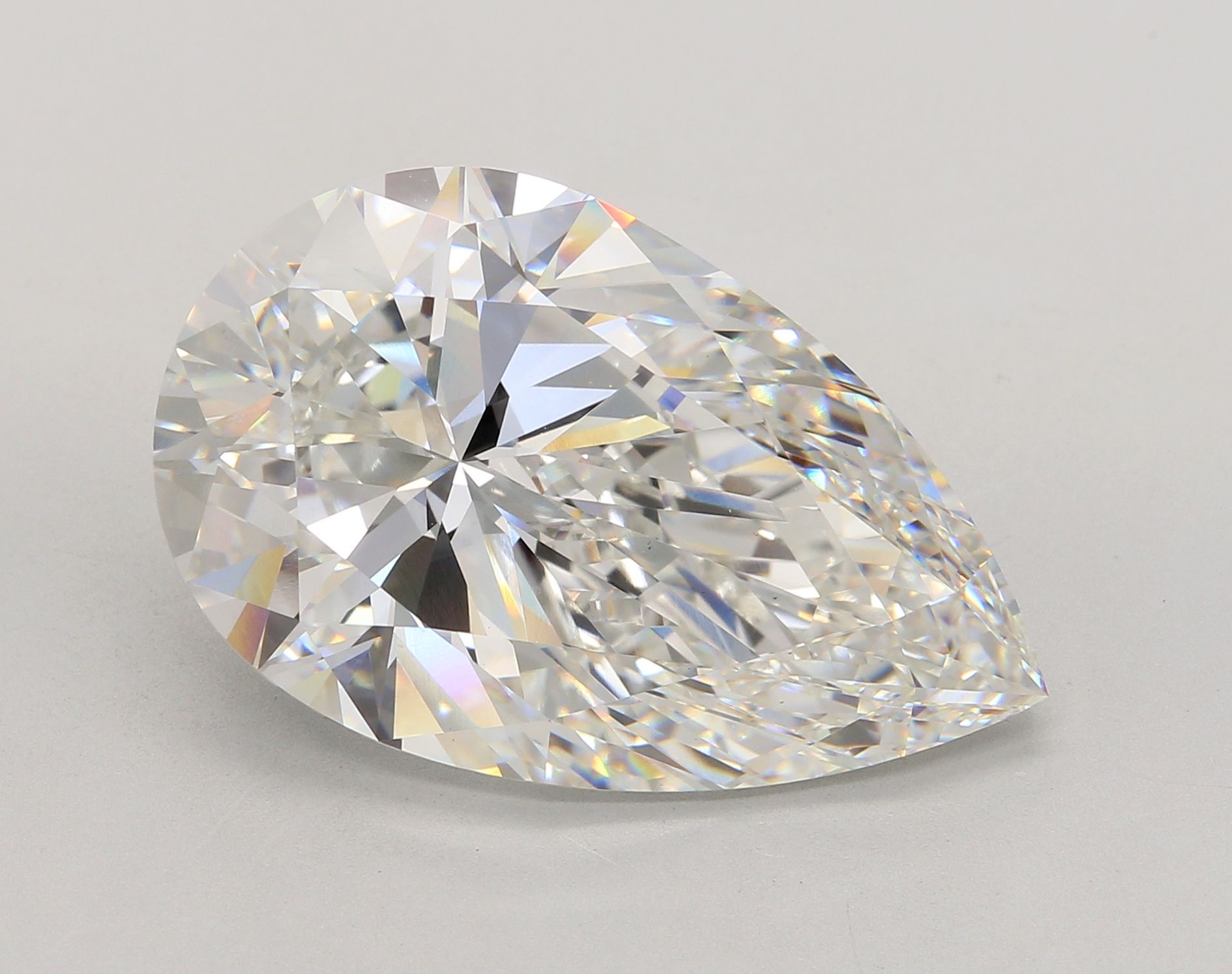 20.31 ct. pear Lab Grown Diamond front image