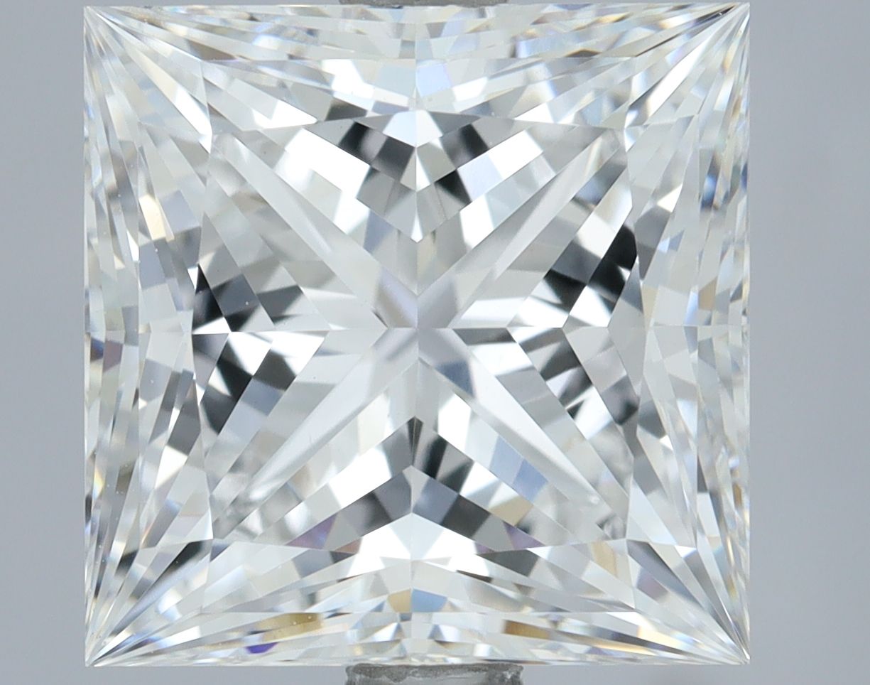 3.16 ct. princess Lab Grown Diamond front image
