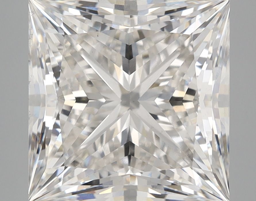 6.01 ct. princess Lab Grown Diamond front image
