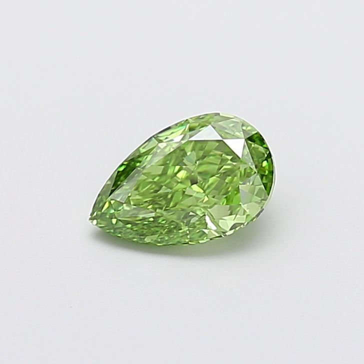 1.06 CT Fancy Vivid Green PEAR