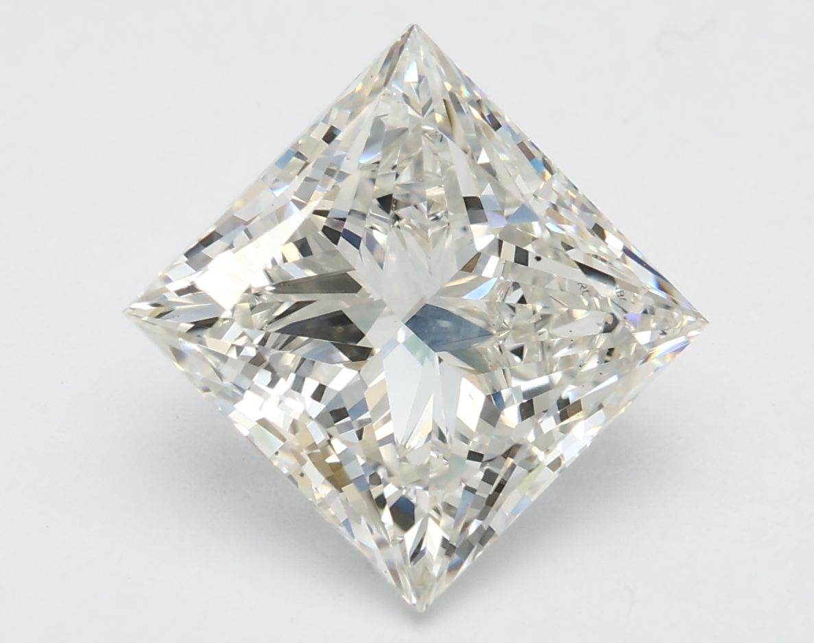 3.02 ct. princess Lab Grown Diamond front image
