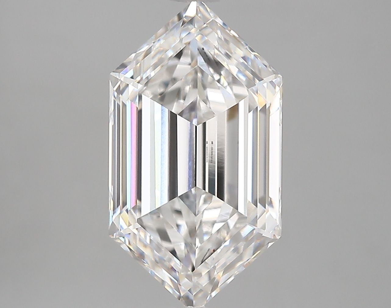 4.57 ct lab-grown Hexagonal Diamond