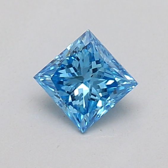 0.21 CT Fancy Vivid Blue PRINCESS