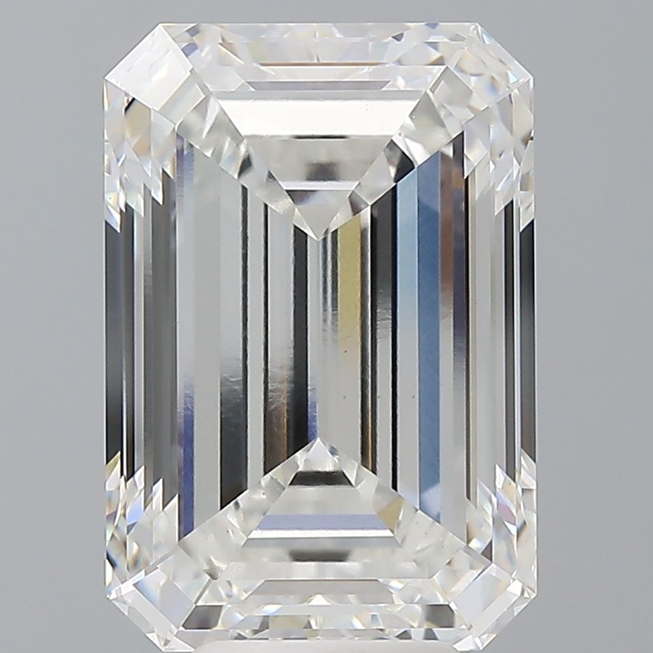 7.60 ct. emerald Lab Grown Diamond front image