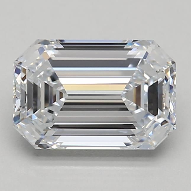 Diamant Émeraude 1.36 ct - Couleur F - Pureté IF