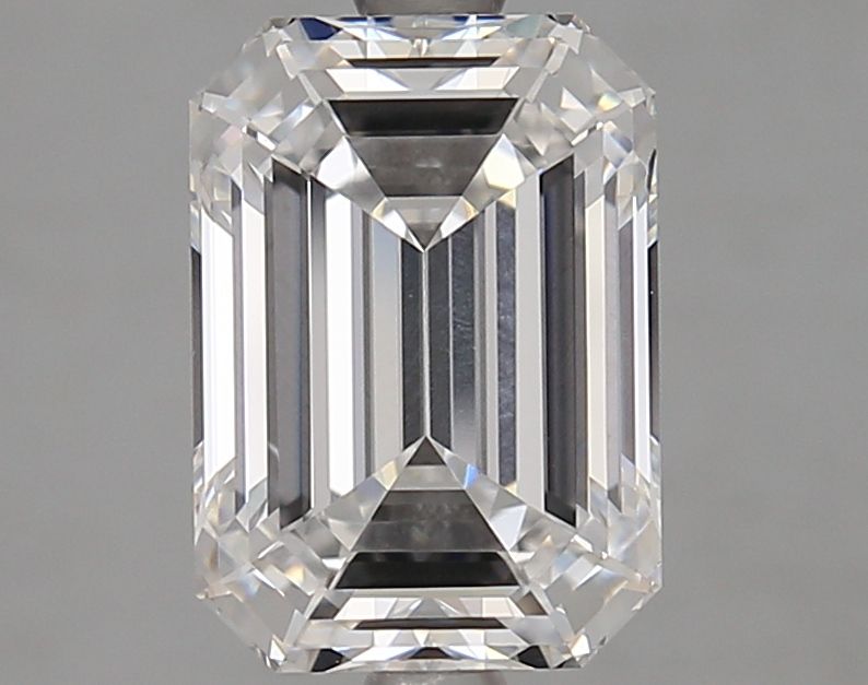 Diamant Émeraude 3.03 ct - Couleur D - Pureté VVS1