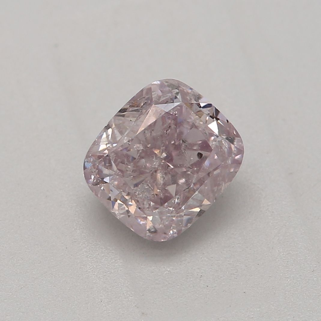 Diament 0.7 ct Fancy Brownish Purplish Pink/I1