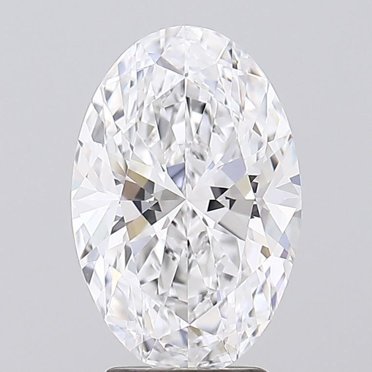 3.28 ct. oval Lab Grown Diamond front image