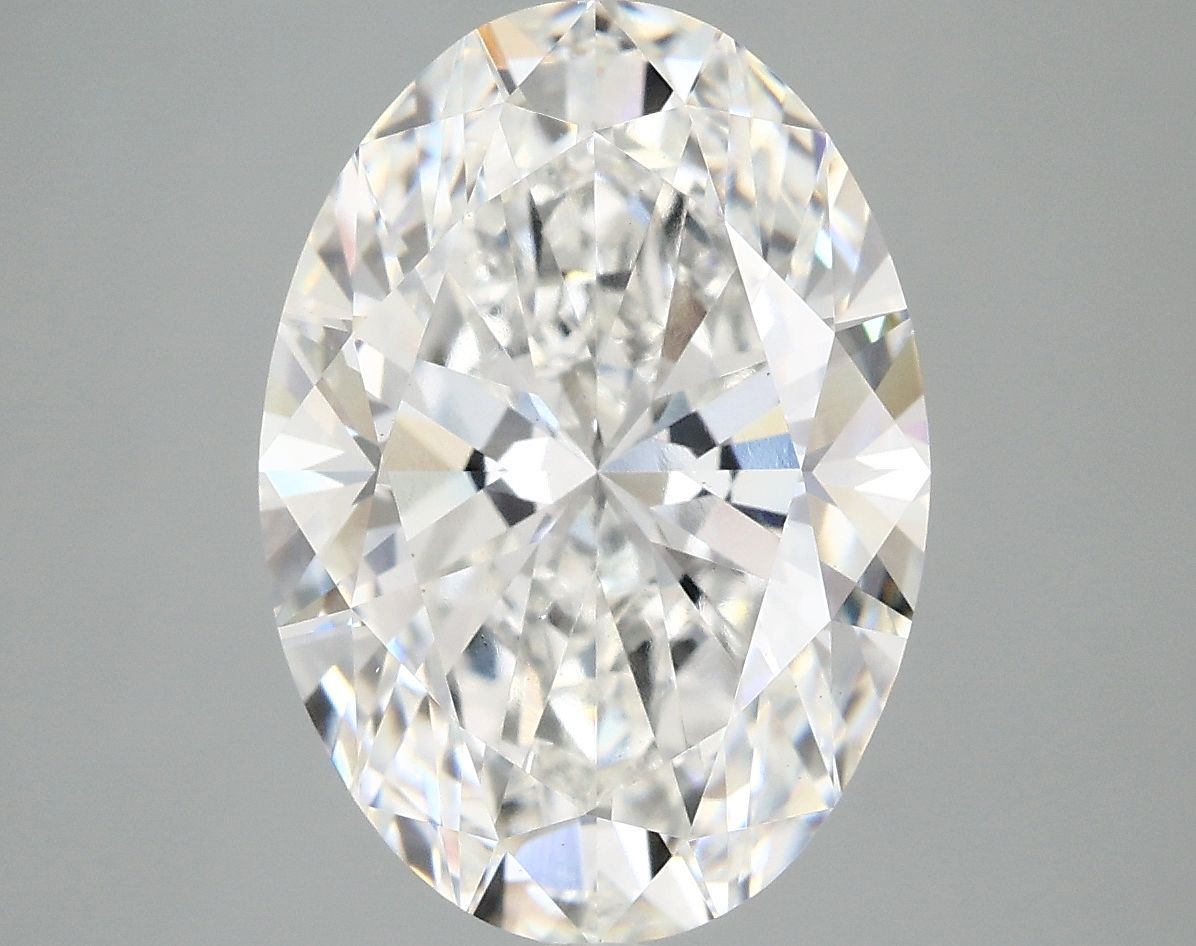 5.04 ct. oval Lab Grown Diamond front image
