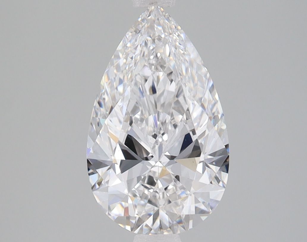 1.70 ct. pear Lab Grown Diamond front image