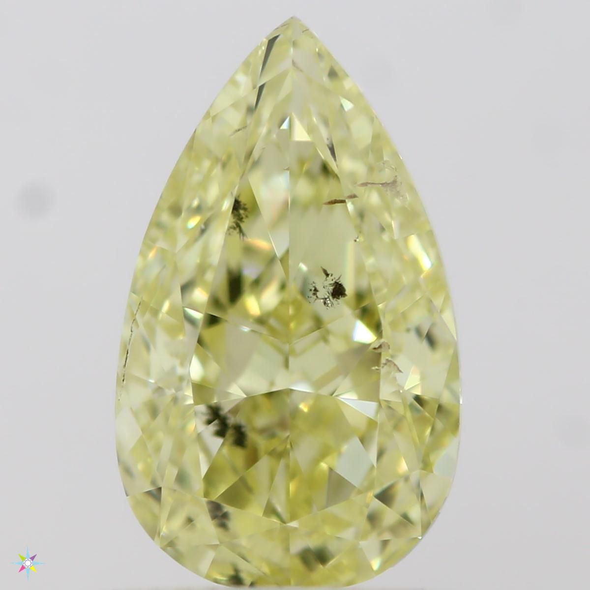 Diament 1.0 ct Fancy Yellow/SI1