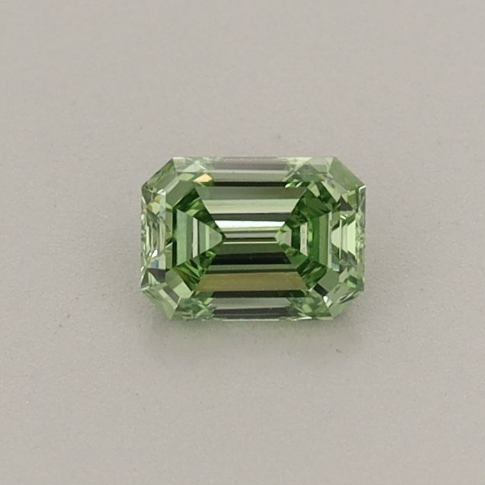 0.29 CT Fancy Vivid Green EMERALD
