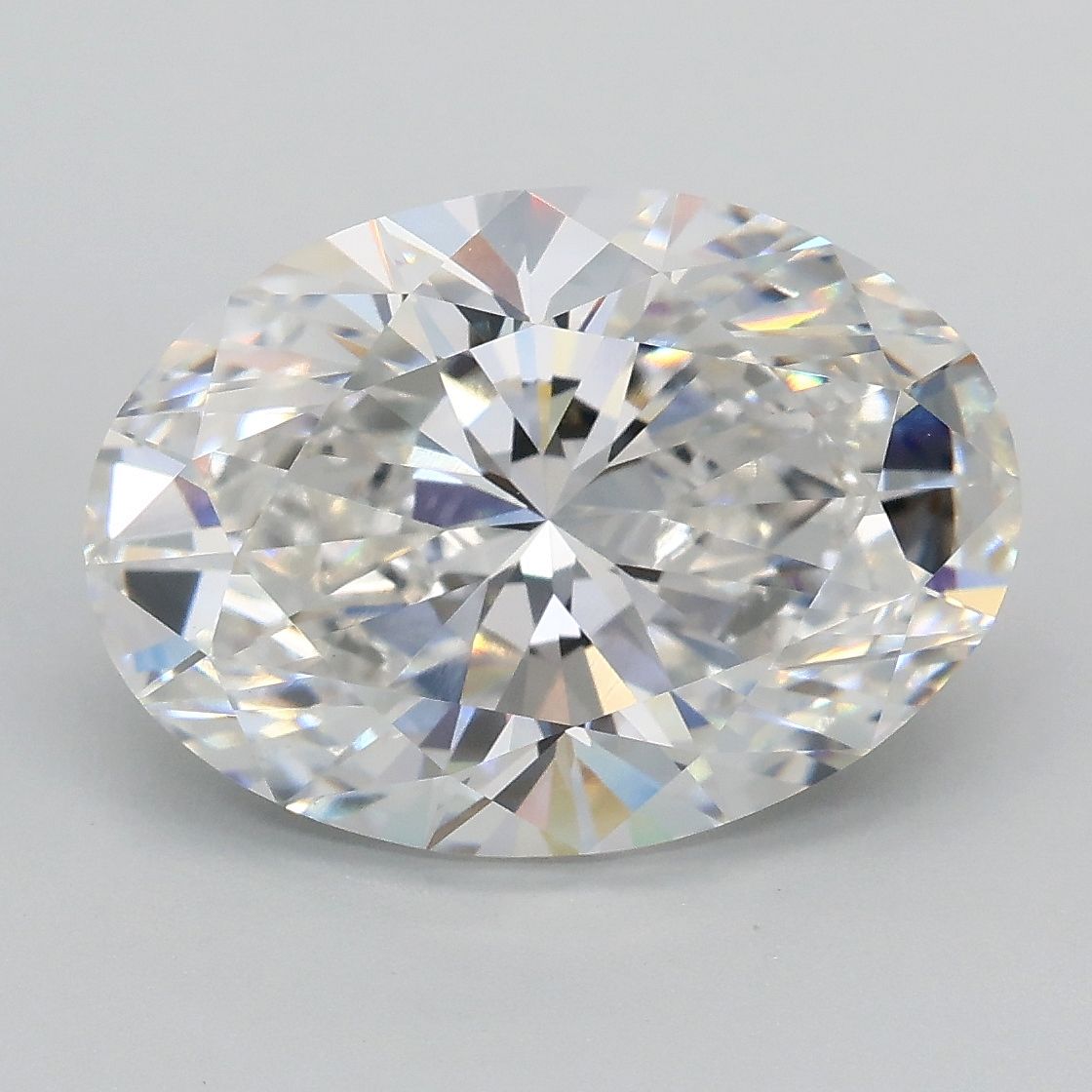 4.08 ct. oval Lab Grown Diamond front image