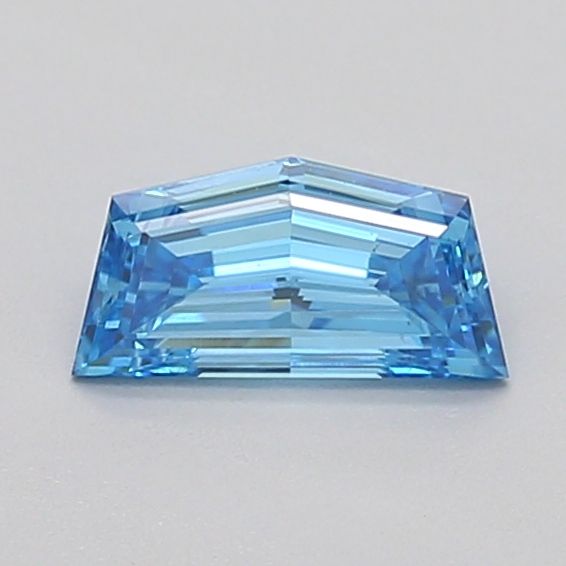 0.51 CT Fancy Vivid Blue PENTAGONAL