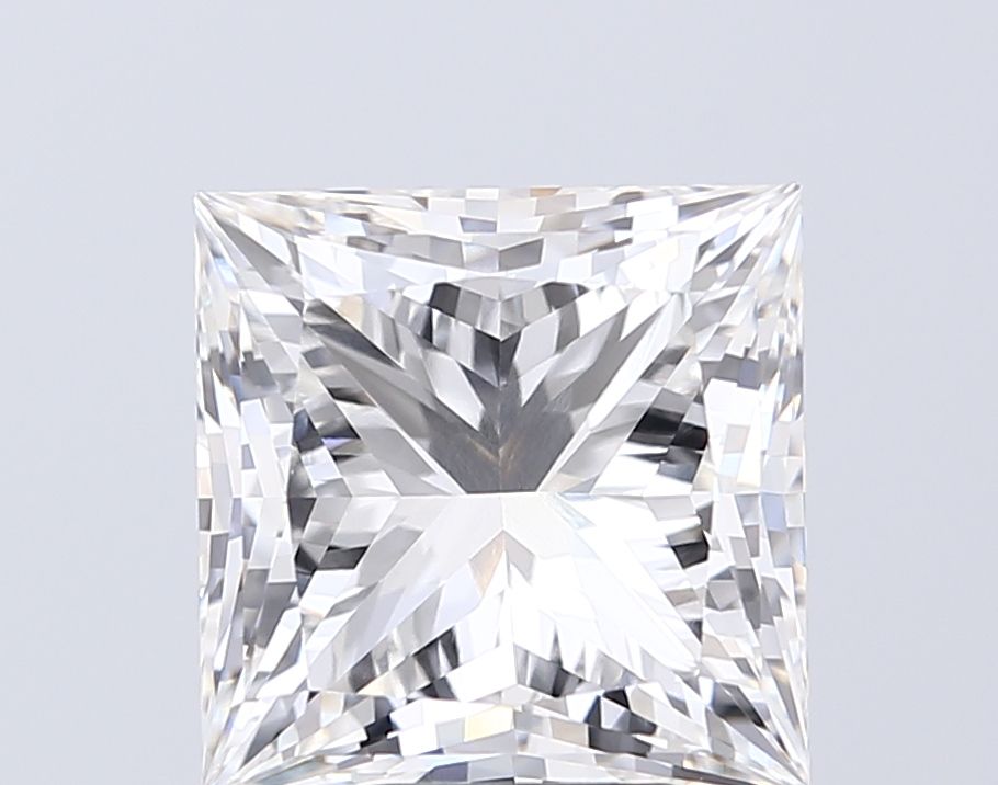 6.10 ct. princess Lab Grown Diamond front image
