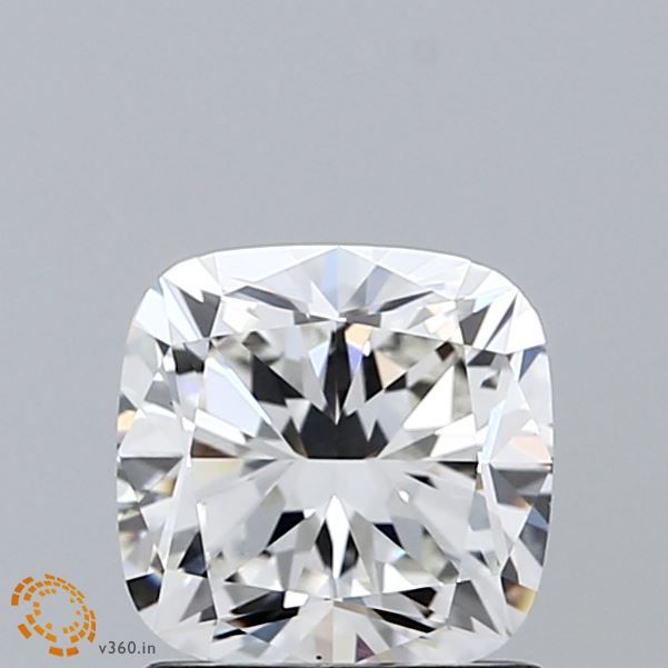 1.37 ct Cushion Brilliant diamond