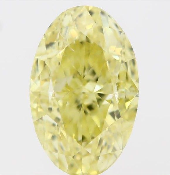 Diament 0.8 ct Fancy Intense Yellow/SI1