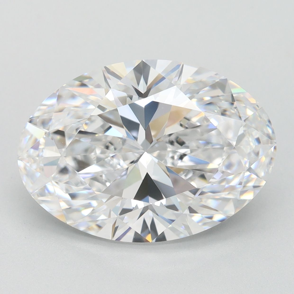 4.17 ct. oval Lab Grown Diamond front image