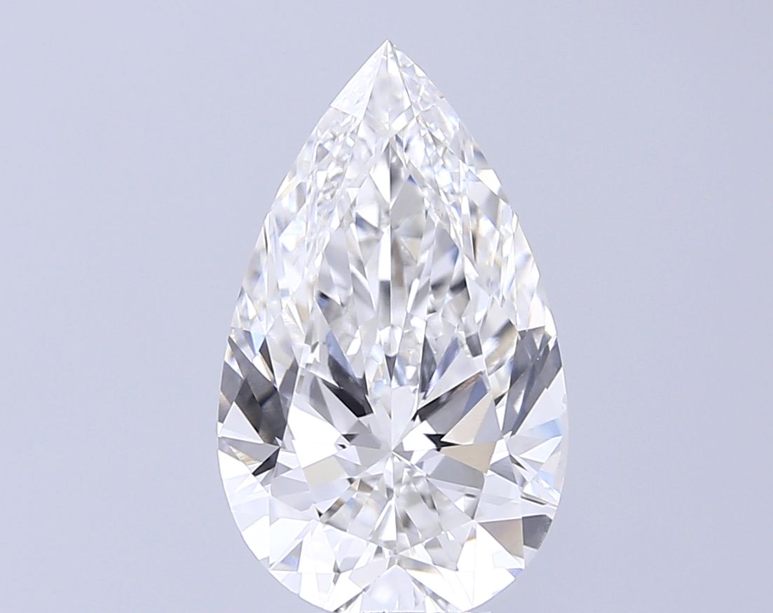 4.09 ct. pear Lab Grown Diamond front image