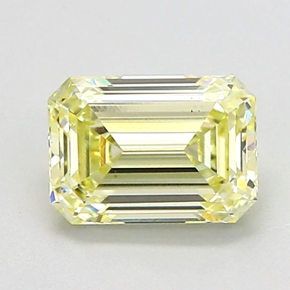1.09 CT Fancy Light Yellow EMERALD