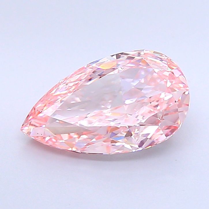 1.02 CT Fancy Vivid Green PEAR