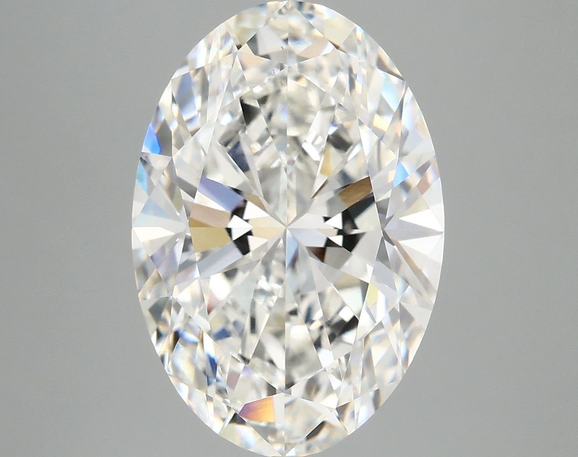 5.04 ct. oval Lab Grown Diamond front image