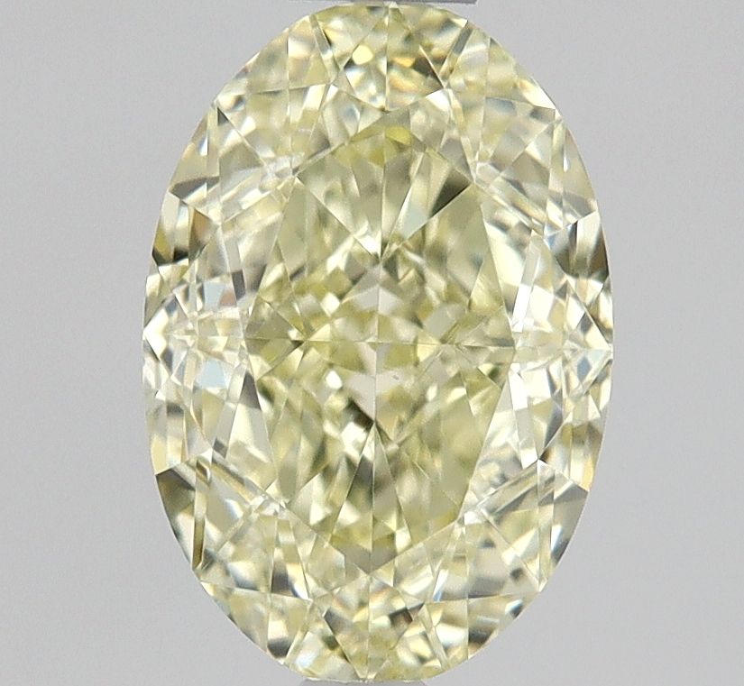 Diament 1.08 ct Fancy Light Yellow/VS1