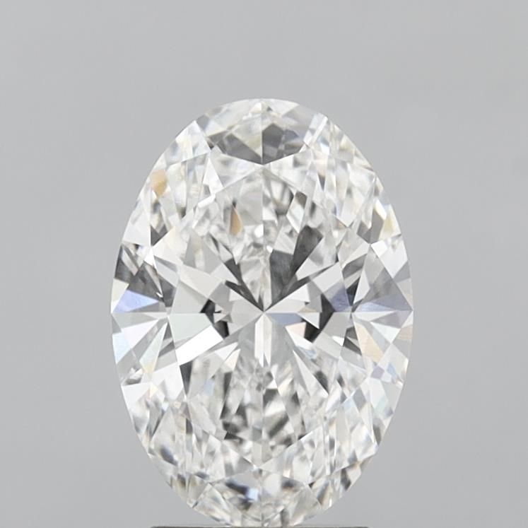 3.02 ct. oval Lab Grown Diamond front image