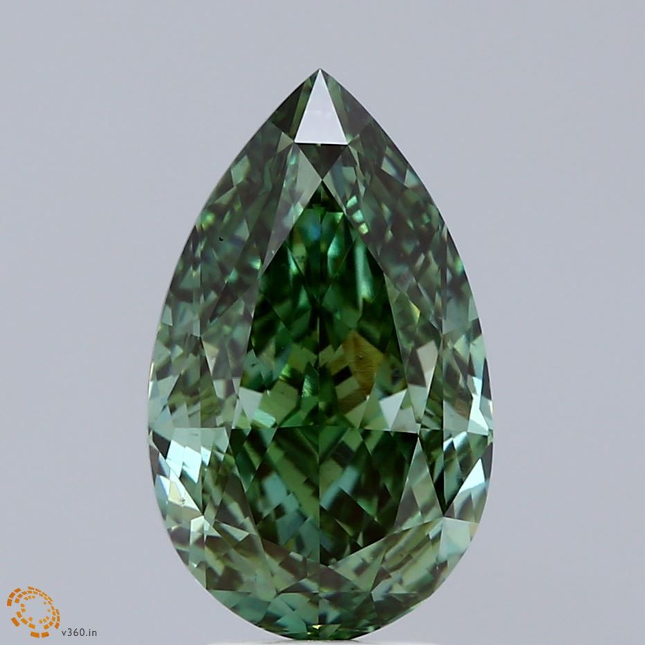 4.04 ct. pear Lab Grown Diamond front image