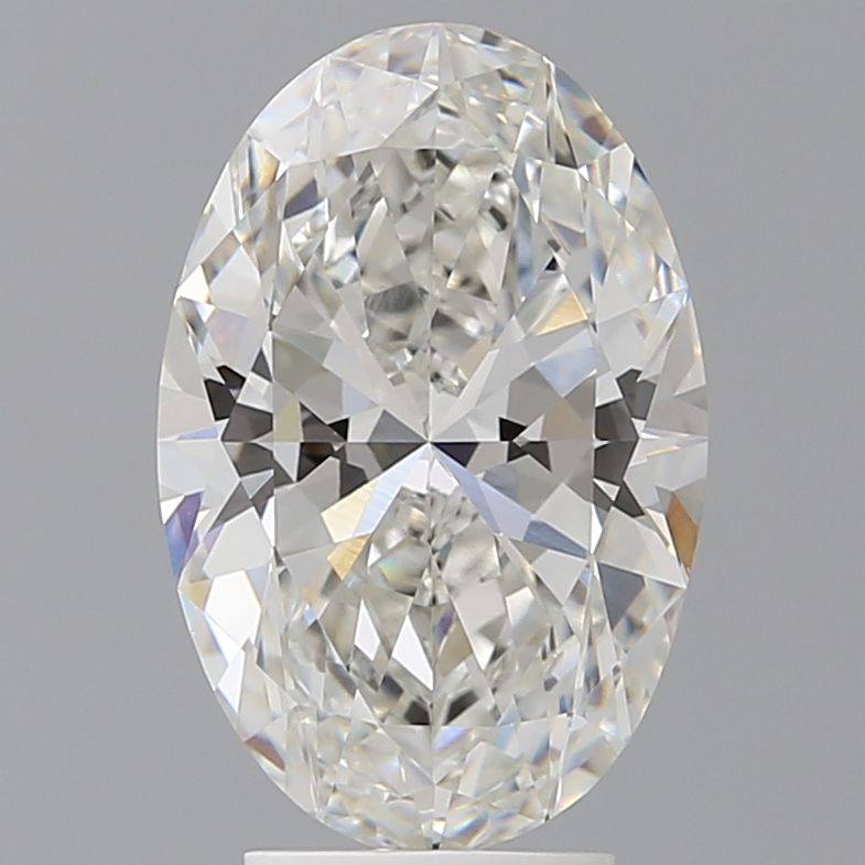 4.06 ct. oval Lab Grown Diamond front image