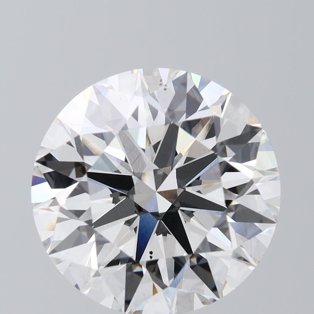 7.19 ct. round Lab Grown Diamond front image