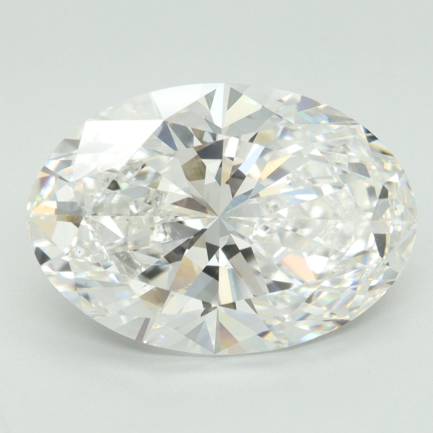 11.04 ct. oval Lab Grown Diamond front image