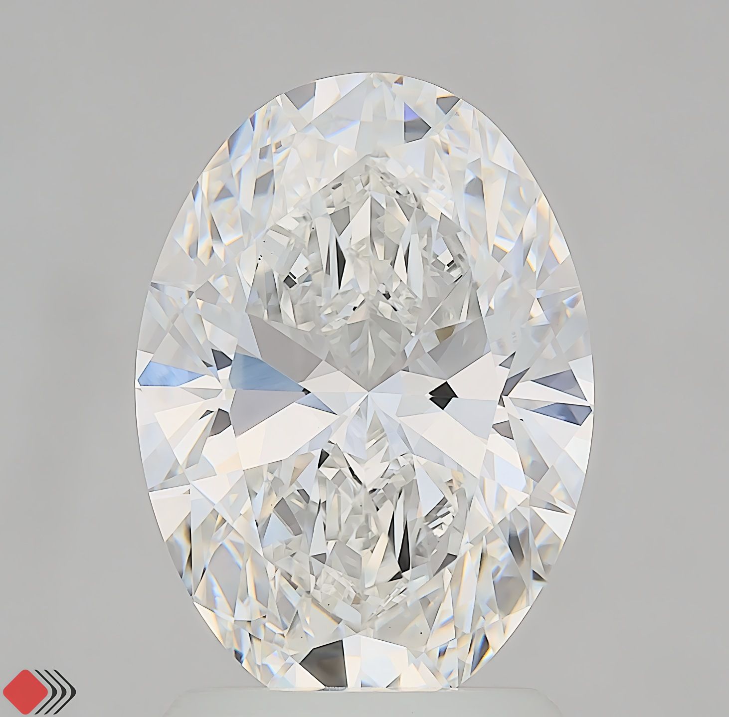 2.02 ct. oval Lab Grown Diamond front image