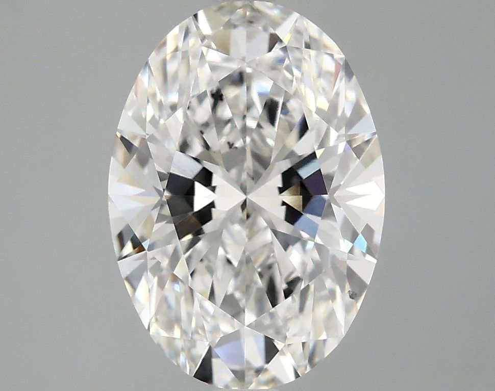 2.87 ct. oval Lab Grown Diamond front image