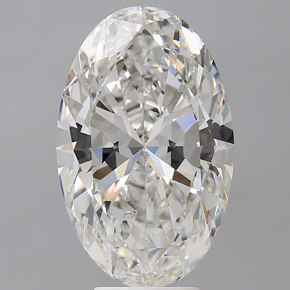 6.04 ct. oval Lab Grown Diamond front image