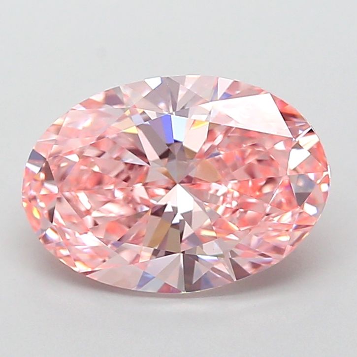 3.03 ct. oval Lab Grown Diamond front image