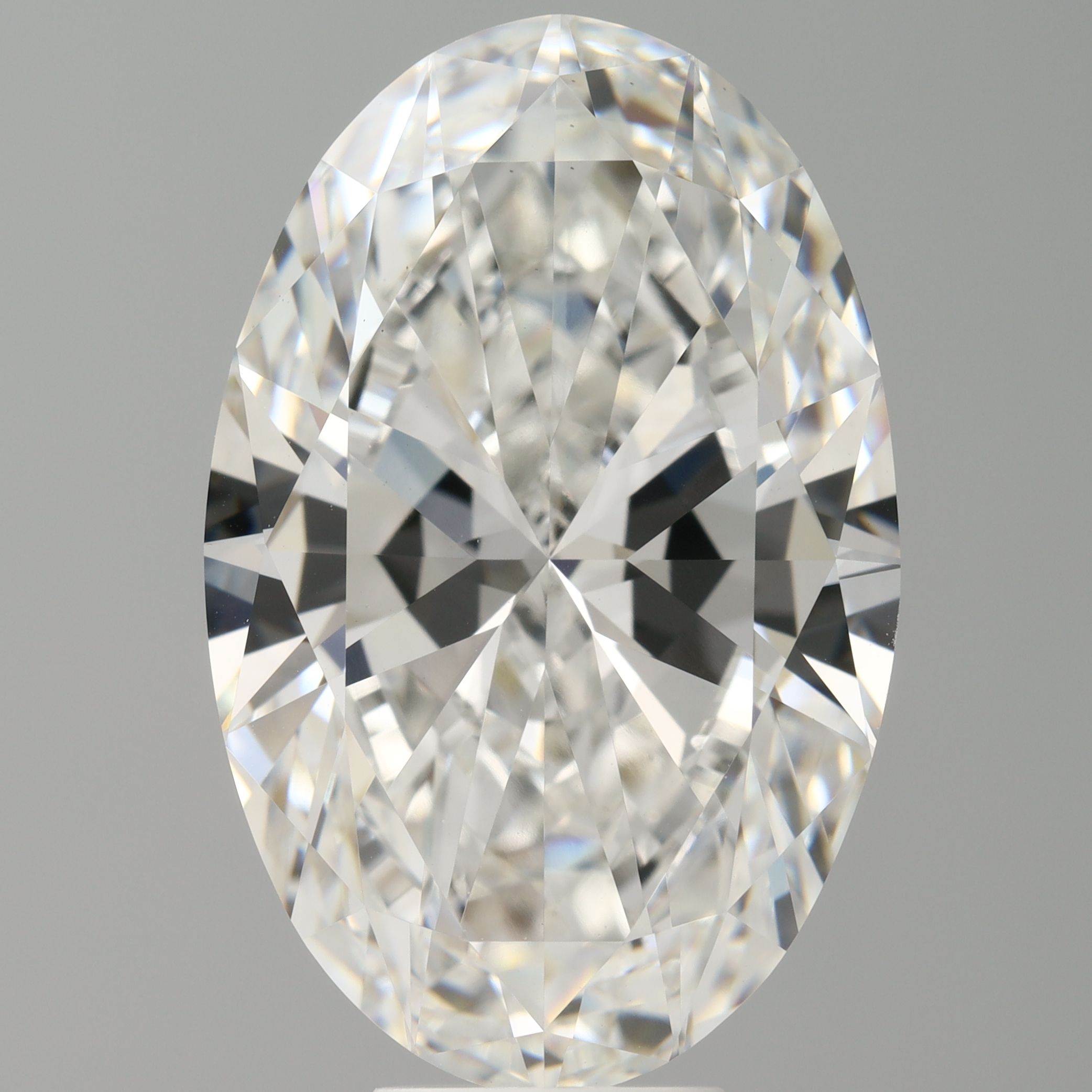 9.53 ct. oval Lab Grown Diamond front image