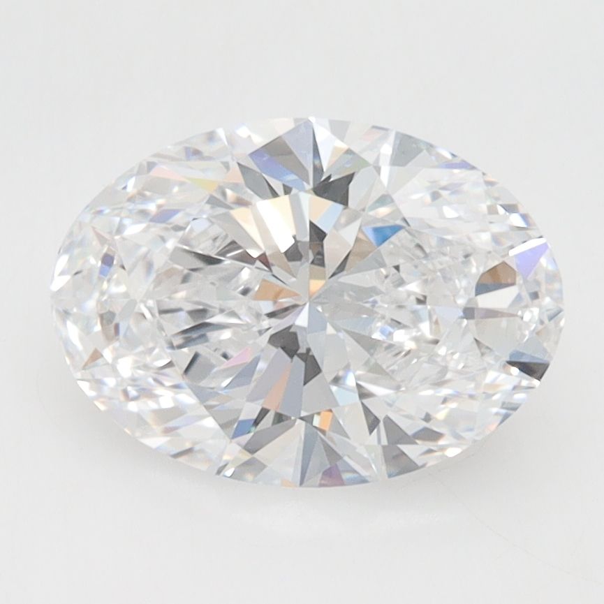 2.01 ct. oval Lab Grown Diamond front image