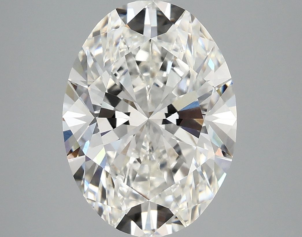 3.95 ct. oval Lab Grown Diamond front image