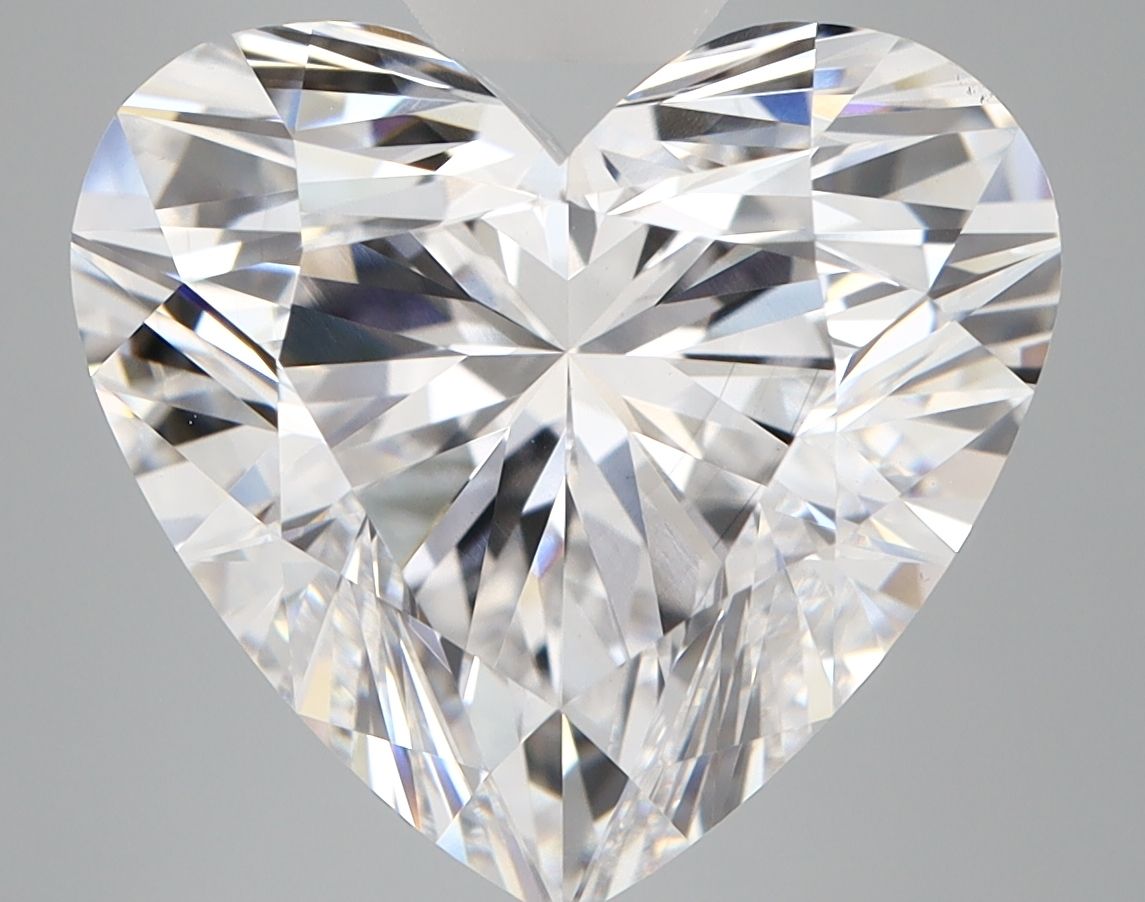 8.04 ct. heart Lab Grown Diamond front image