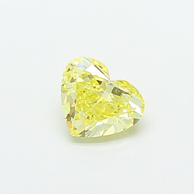 1.01 CT Fancy Intense Yellow HEART