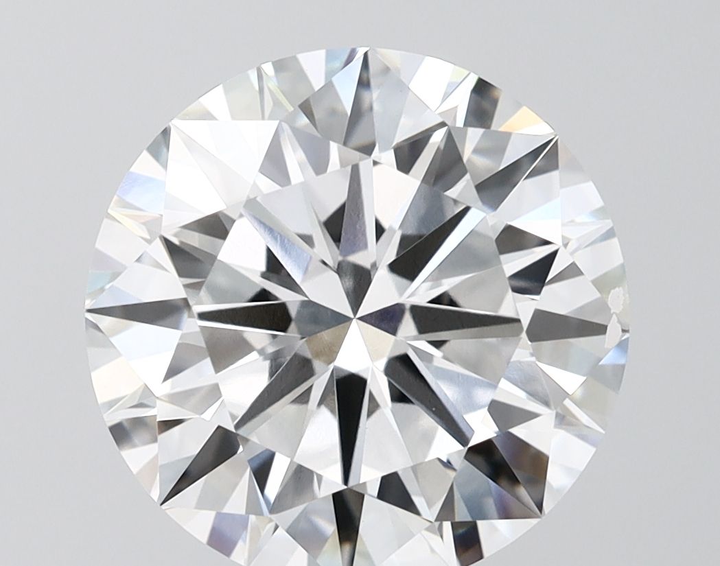 5.75 ct. round Lab Grown Diamond front image