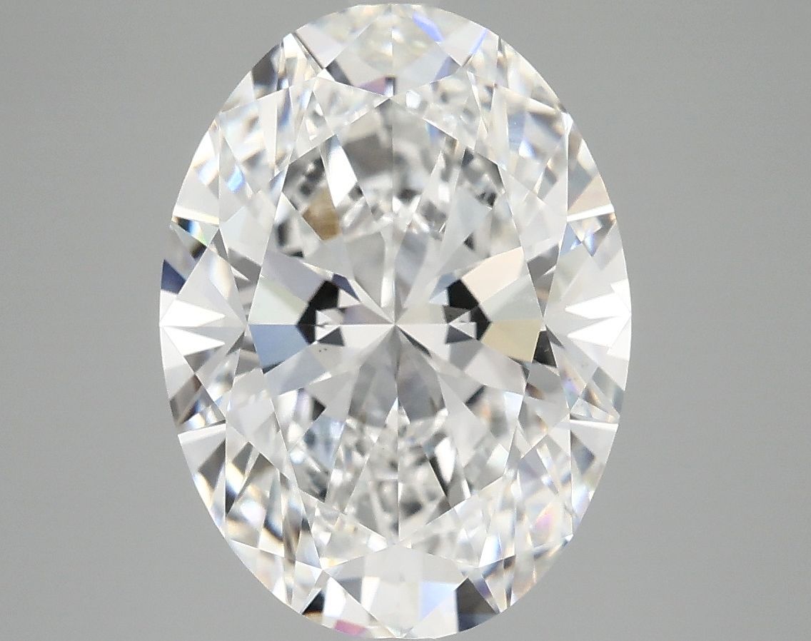 5.09 ct. oval Lab Grown Diamond front image