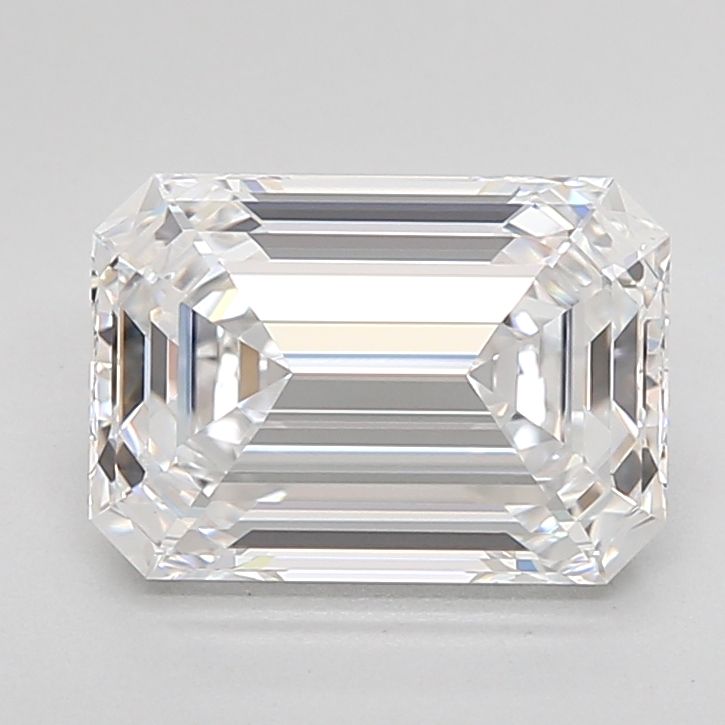 3.01 ct. emerald Lab Grown Diamond front image